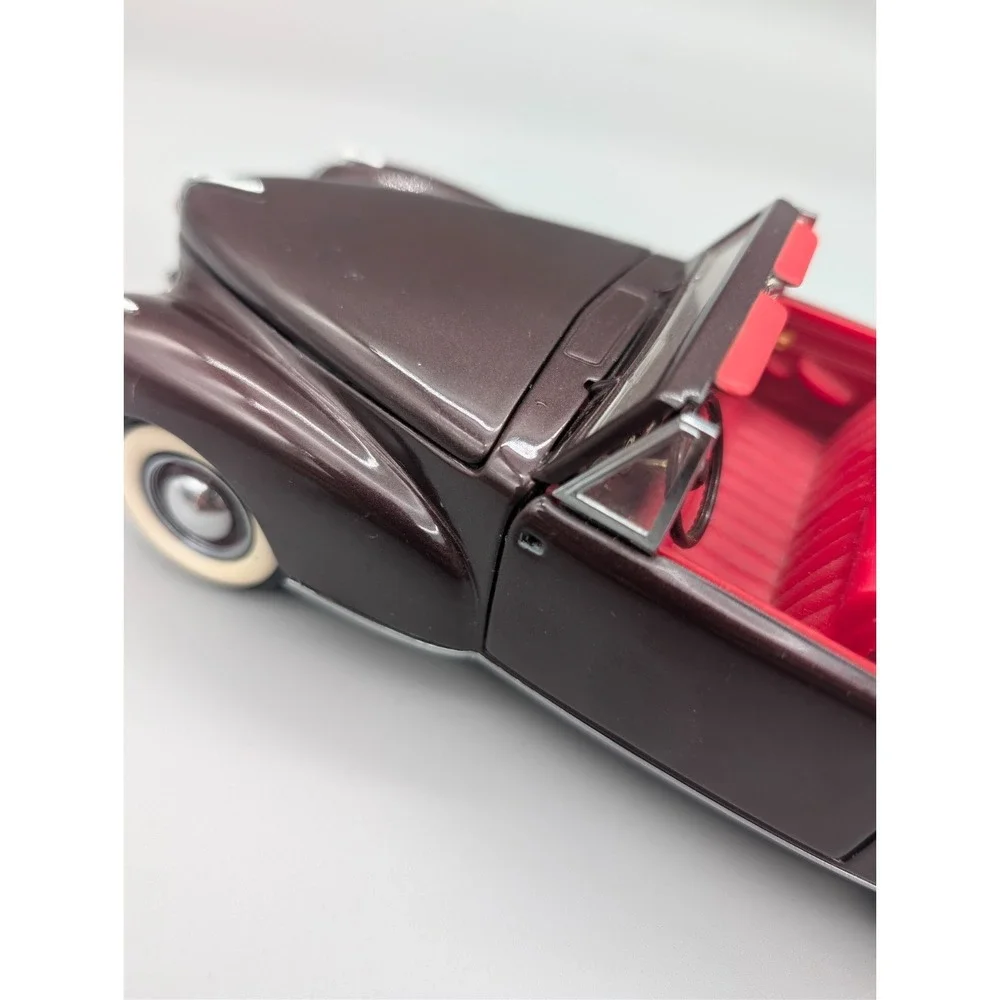 1941 Lincoln Continental Diecast Car 1/18 Scale‎ Franklin Mint Precision Model